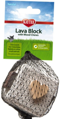 Kaytee Lava Block with Wood Chews